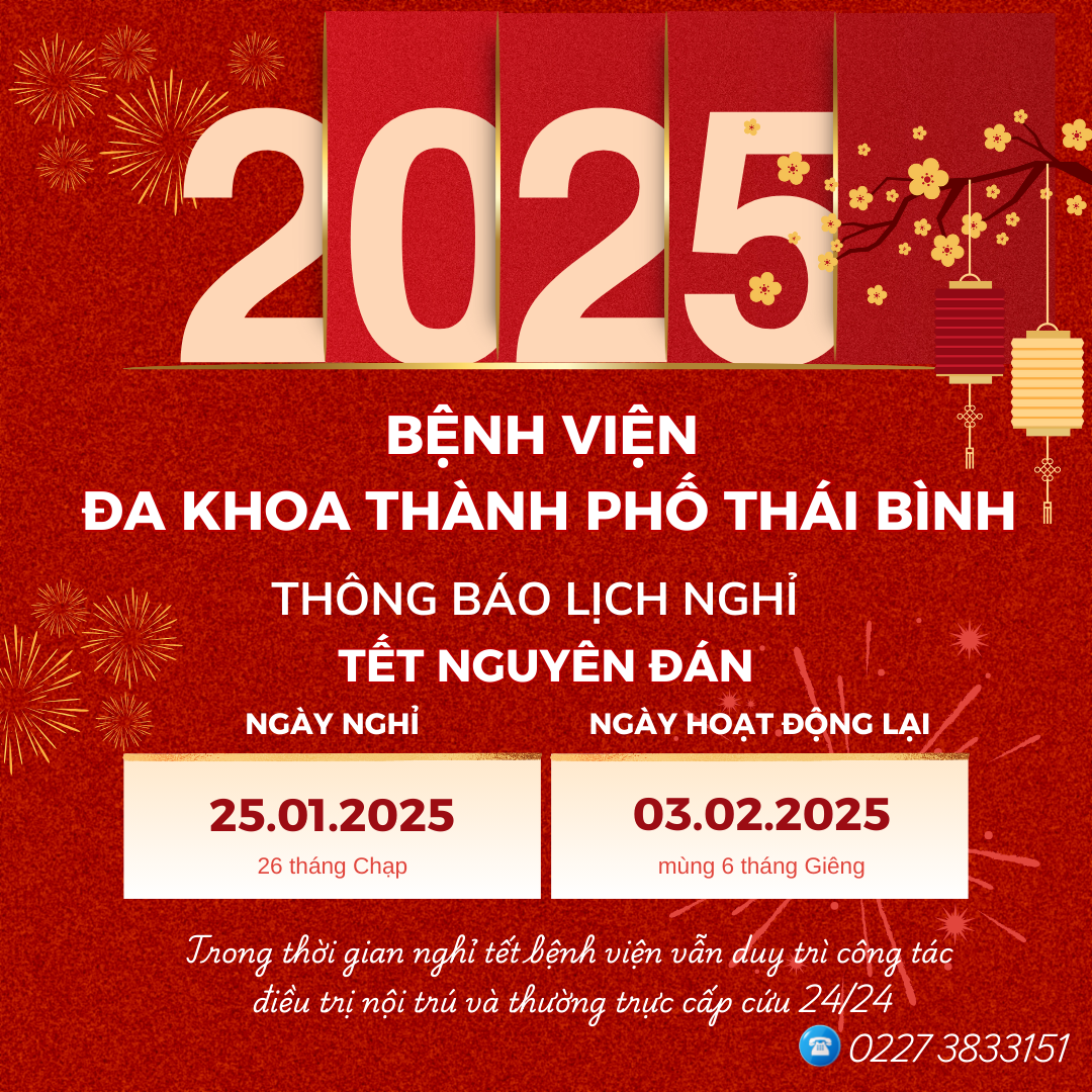 Thông báo lịch nghỉ Tết Nguyên Đán 2025